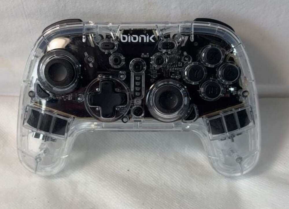 Bionik Neoglow Controller BNK-9099 Clear Wireless Gaming Controller